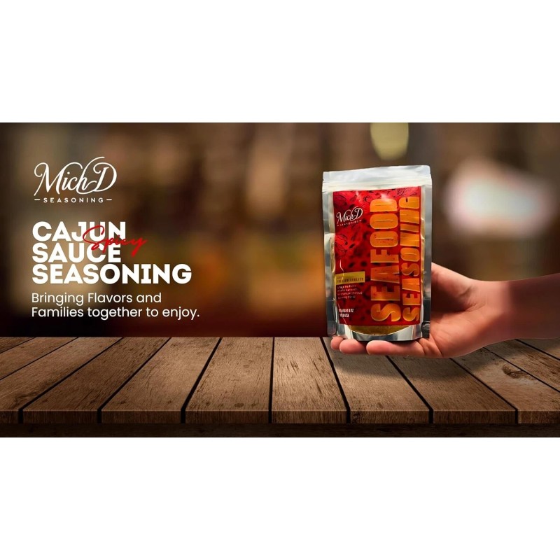 Michdstore Seafood Boil Seasoning Premium Quality One bag 8 oz