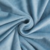 Winter Fitted Sheet, 140 x 200 cm, Light Blue, Plush,