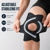 Adjustable Knee Brace for Sports Support – Open-Patella Wrap with
