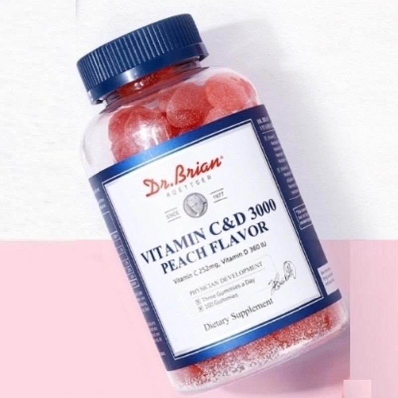 Jinshop Antioxidant Vitality Vitamin C Vitamin D 3000 Bone Health
