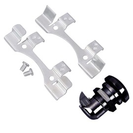 YDLMT Black Fuel Door Push Button Gas Oil Cap Tank Fit For Harley Electra Glide Road Glide FLTRX EFI FLTRI Street Glide FLHX Tour Glide FLT Ultra Limited Low