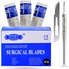100 Blades #15 Scalpel Blades for Knife Scalpel High Carbon