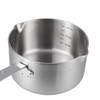 IMEEA Milk Pan, Single Handle, 18-10 Stainless Steel, Induction Compatible,