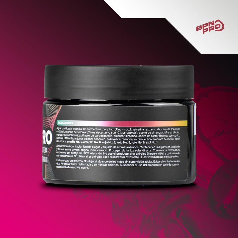 Sweat Pro: Gel Reductivo para Abdomen 250 g con Toronja