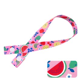 EDISON Mask Strap, For Children and Adults, Fruits, Neck Hanging, Lost Prevention, Fall Prevention, Pack of 1