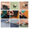 BUTUZE Leather Working Tools, Practical Leather Craft Kit with Waxed