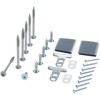 Assembly Kit for Wooden Door Dishwasher Fully Retractable Compatible with