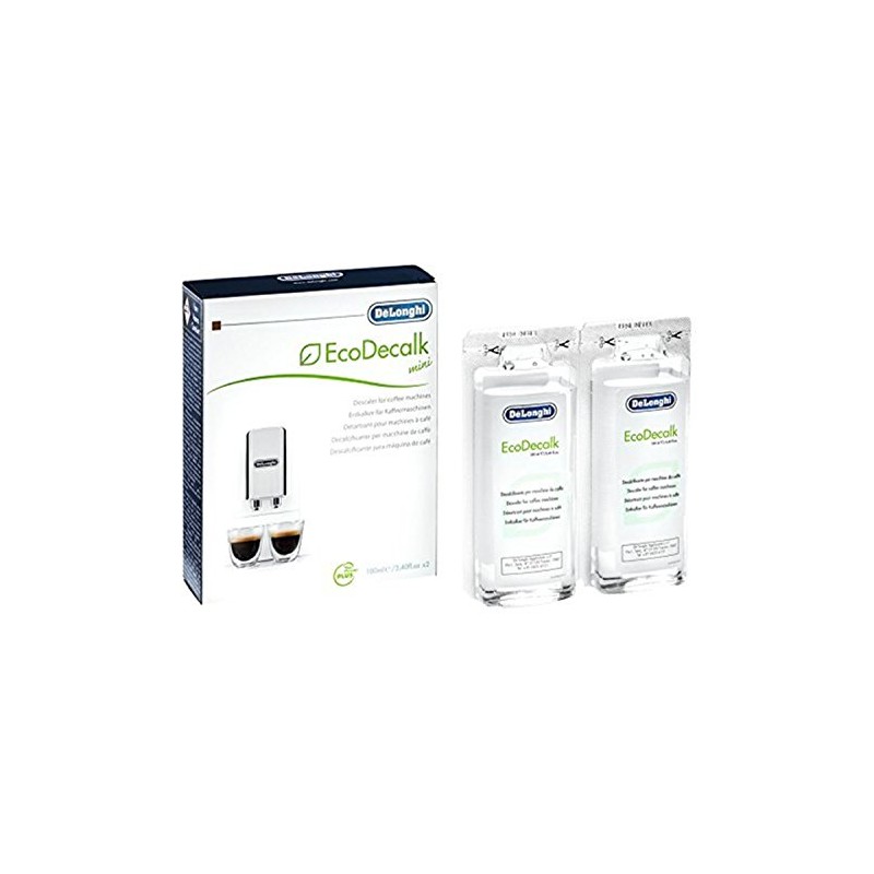 DELONGHI SCALING FLUID UNIVERSAL ANTI NATURAL COFFEE MACHINES 2 DOSES