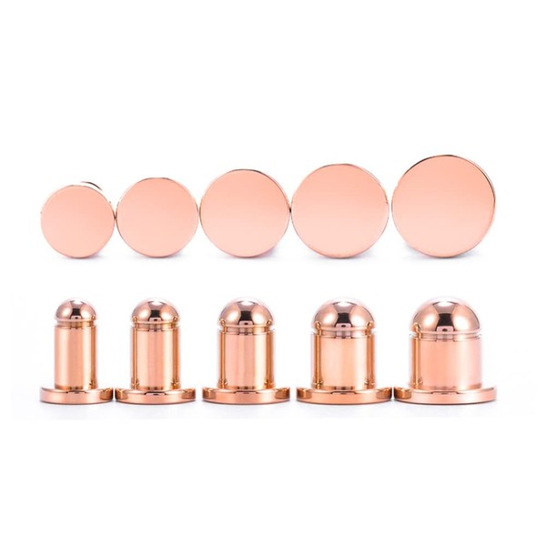 TBOSEN Precise Dimensions Set G23 Titanium O-Ring Ear Plugs Tunnels