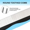 Dog Grooming Comb, Metal Dematting Pet Combs, Detangler For Matted