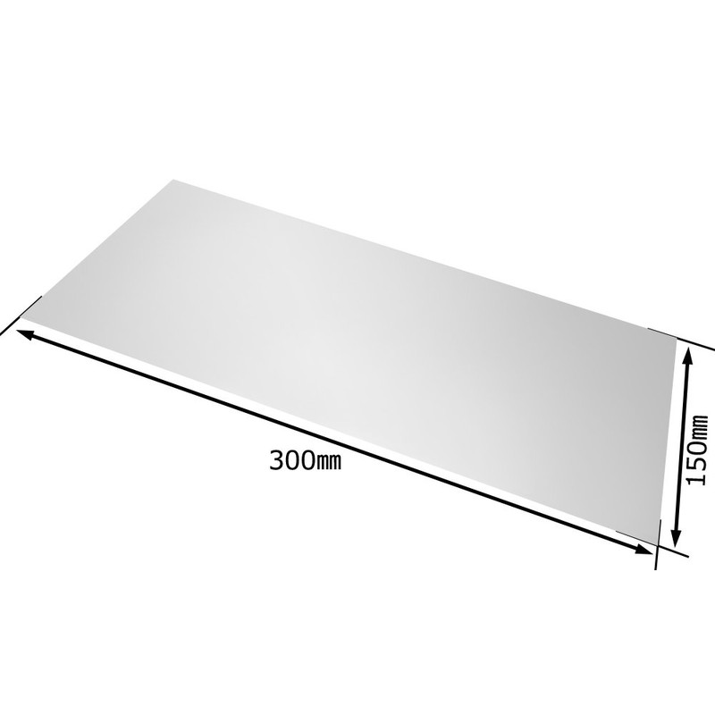 久宝 Metal Productions Aluminum Plate Slim Thickness 1.0 X Width