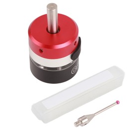 3D Edge Finder Red Aluminum Alloy Waterproof High Accuracy Sensitive Edge Locator for CNC Lathe