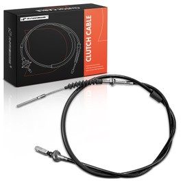 A-Premium 74.875 Inch Clutch Cable with Adjuster Compatible with Suzuki Samurai 1986 1987 1988, 1.3L, Manual Transmission