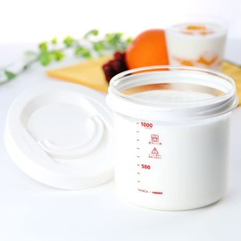 TANICA Glass Contents (YS-02) Only Compatible with Yogur-Tier S (YS-01), Yogur-Tier (YM-1200), KAMOSICO (KS-02/KS-12) Compatible (White)