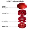 Metal Grinder 50MM Crusher 24 Grinding Teeth Cool Grinder 4
