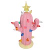 Cactus Figurine Resin Home Decor Plant Cactus Christmas Tree with