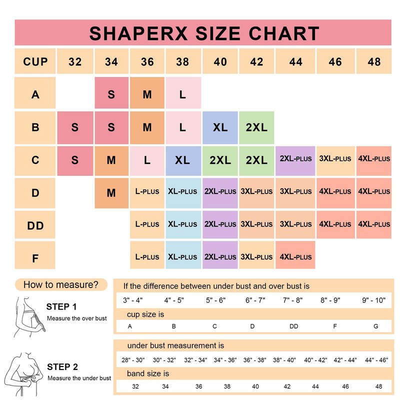 SHAPERX Bras for Women No Underwire Seamless Oversized Everyday Bra