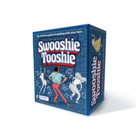 Swooshie Tooshie Party Game, Hilarious Game of Spelling with Your Bum
