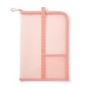 Muji 84444647 Nylon Mesh Vertical Document Case with Dividers for