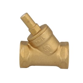 JS Check Valve - Angled Seat - Brass (3/4 Inch)