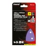 Trend 100 x 150 mm 7-Hole Detail Sanding Pads, 60/120/240