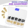 Swpeet 230Pcs Assorted M2 12.9 Alloy Steel Hex Socket Screws