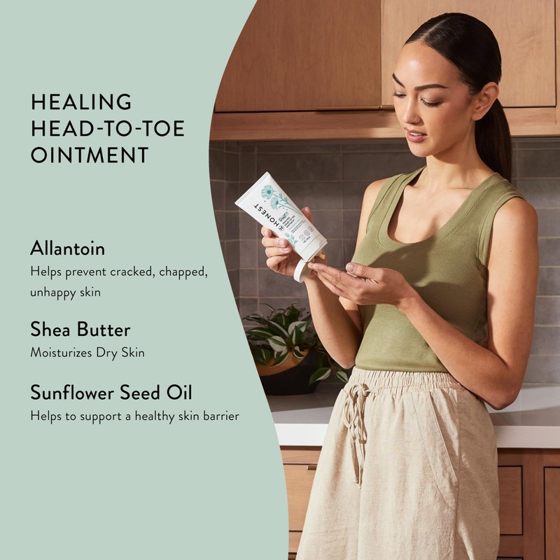 The Honest Company Head-to-Toe Healing Ointment, Multi-Purpose Baby Balm, Hypoallergenic,