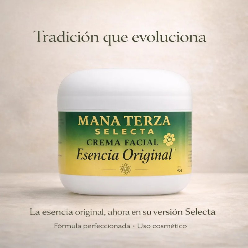 Crema Facial Mana Terza Selecta Aclarante Natural 40g Todo Tipo