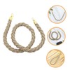 OSALADI Jute Weave Guardrail Hanging Rope Crowd Control Ropes for