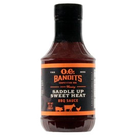 O.G. Bandits Competition BBQ - Saddle Up Sweet Heat BBQ Sauce - Award Winning - 21 oz.