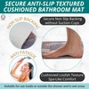 Anti Slip Shower Mat Square - Non Slip Shower Mats