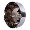HOLDWELL 17" 8-Lug Wheel Chrome Cap Cover 5C3Z-1130-KA 5C3Z1130KACP Compatible