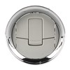 AC Air Vent Heater Interior Silver Chrome Outer Ring CL3Z‑19893‑EA