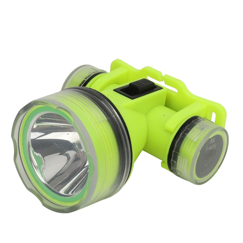 SQ901 Rechargeable LED Headlamp Diving Headlamp for Outdoor Running Camping