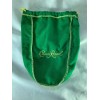 Crown Royal 'Apple' Green Felt Bags from 750ml bottles, 9