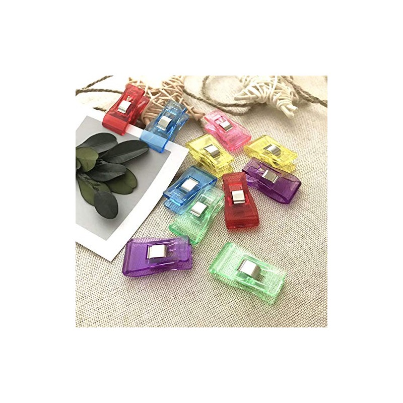 UnnormalS Temporary Clip Plastic Sewing Supplies 7 Mixed Colors (Pack