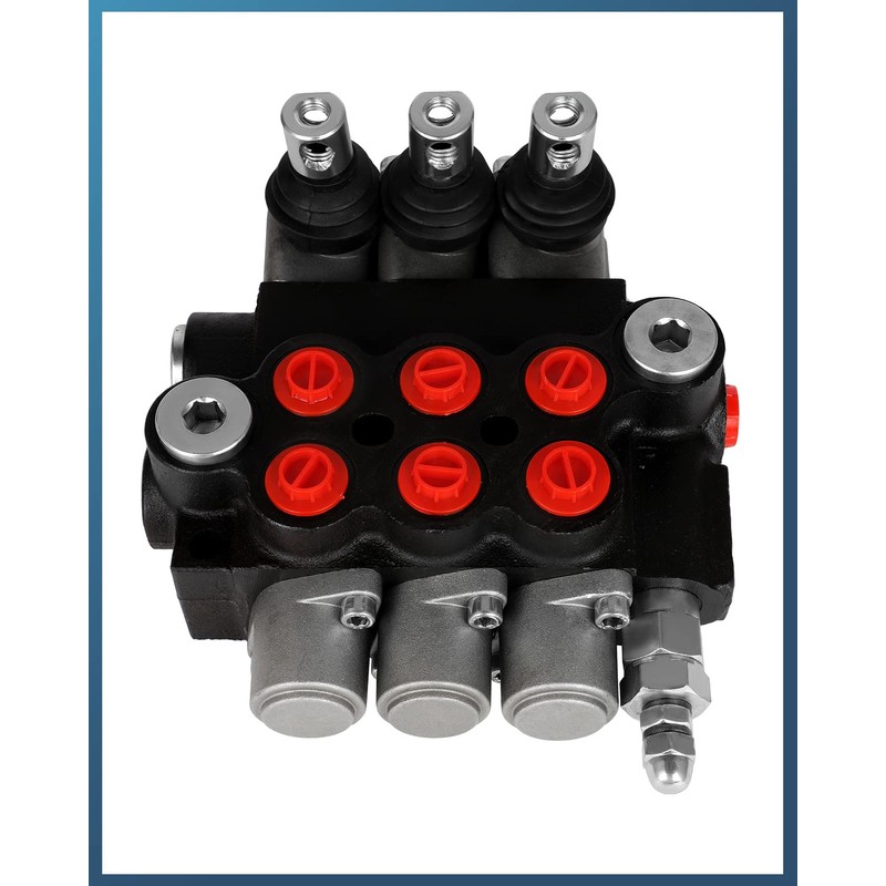 FAHKNS 3 Spool 11 GPM Hydraulic Flow Control Valve 3600
