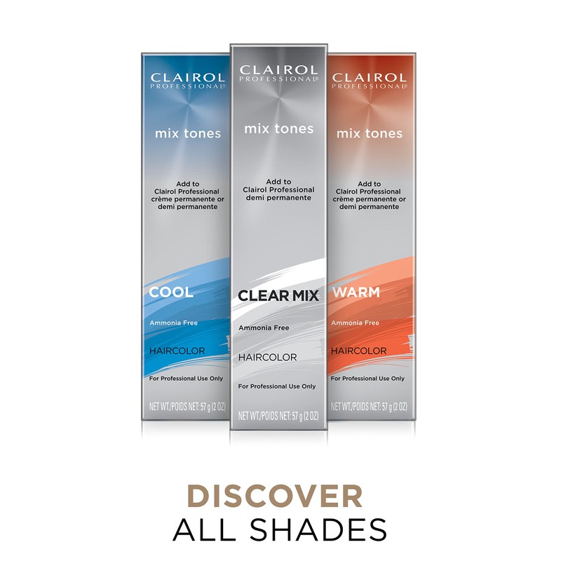 Wella Color Charm Clairol Pro Demi Crème, Clear Intensifier, 2