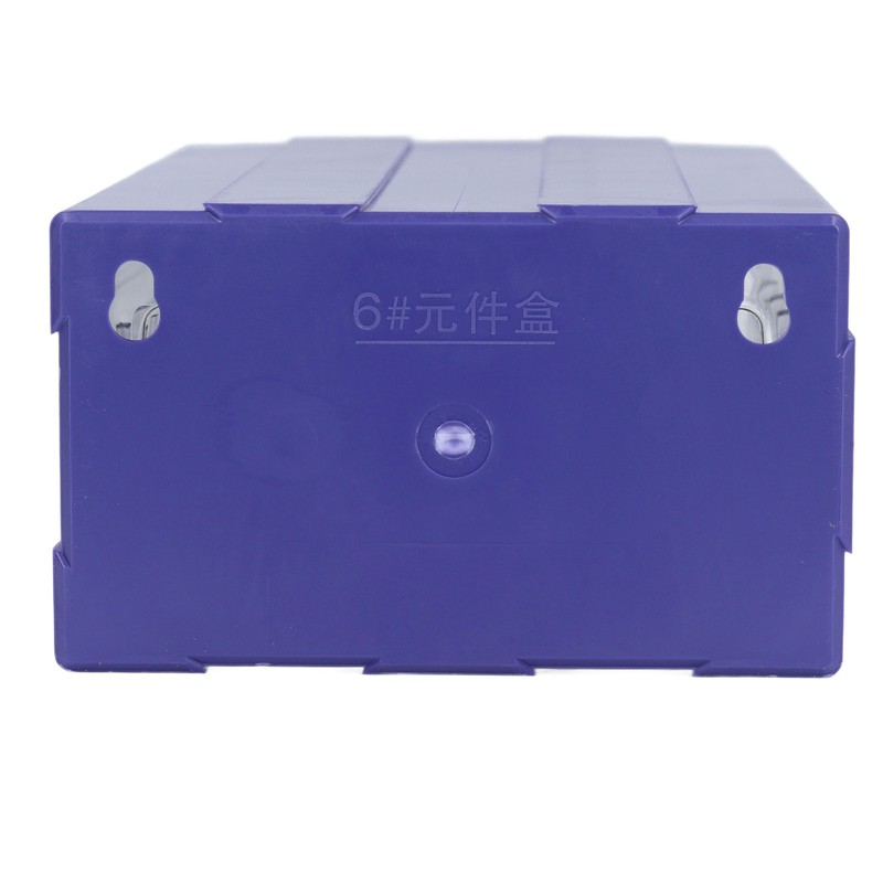 Drawer Type Parts Box Transparent Multifunctional Components Storage Box for