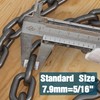 Deck Man Boat Anchor Chain 316 Stainless Steel Marine Grade
