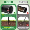 Bird Feeder Pole for Outdoors - 68in Adjustable Heavy-Duty Bluebird