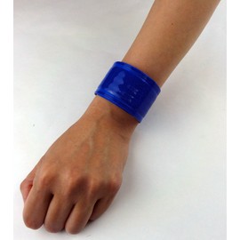 mizukei (mizukei) 2-in-1 Placket – /Reflective Wristband Blue Pack of 2 3205504 