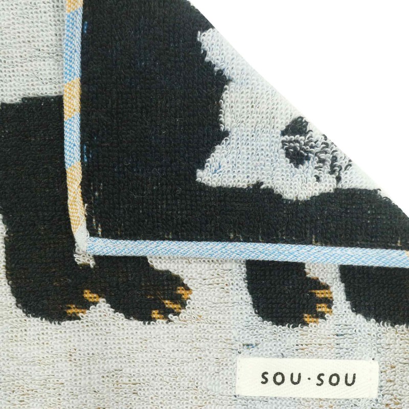 Marushin 6165011600 Mini Towel SOU/SOU Cat