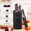 MEOWKIT Cute Kitchen Knife Set,5 pieces Non-Stick Knives with Detachable