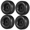 Alipis 4 Pcs Round Rubber Bumpers for Door Replacement Durable
