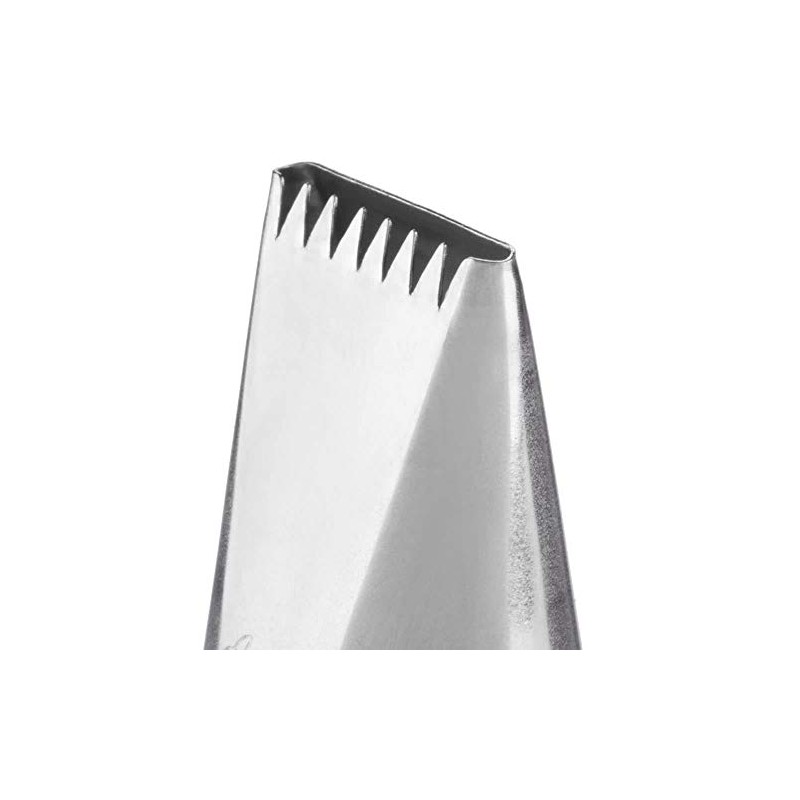 Ateco # 895 - Ribbon Pastry Tip - Stainless Steel