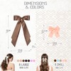 14 Pcs Hair Bows for Women, Bow Hair Clips with
