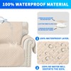 CYCMACO Waterproof Sofa Cover L Shape 4 Seater Couch Cover