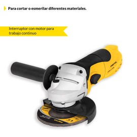 Truper 24035 / ESMA-4-1/2P2-4 1/2" 630 W Angle Grinder, Pretul