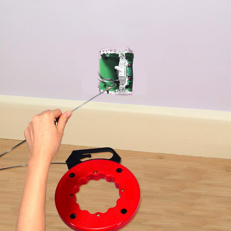 WXTOOLS 100 FT Fish Tape for Electric or Wire Puller
